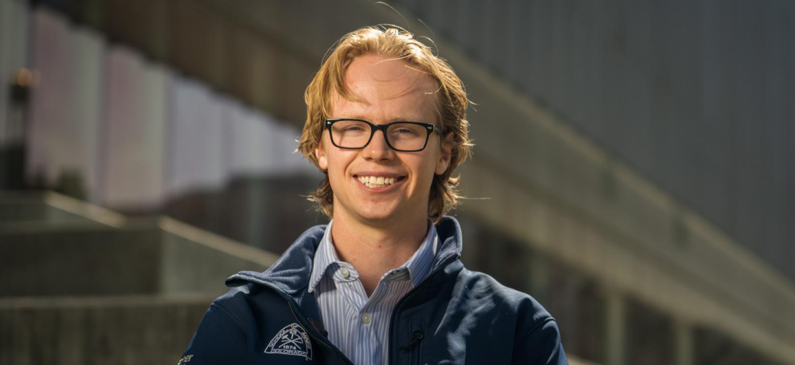 Mines Alumni Biochemistry Griffin Hampton Class of 2022